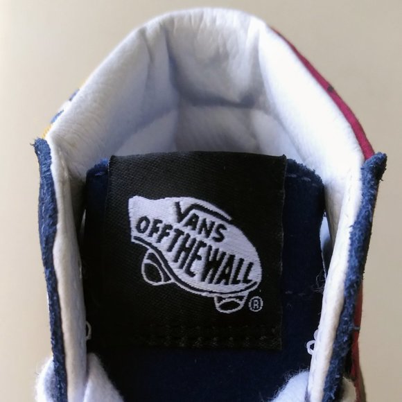 Vans Men\'s Sk8 High Top Leather Suede / Canvas Sneaker main image 8